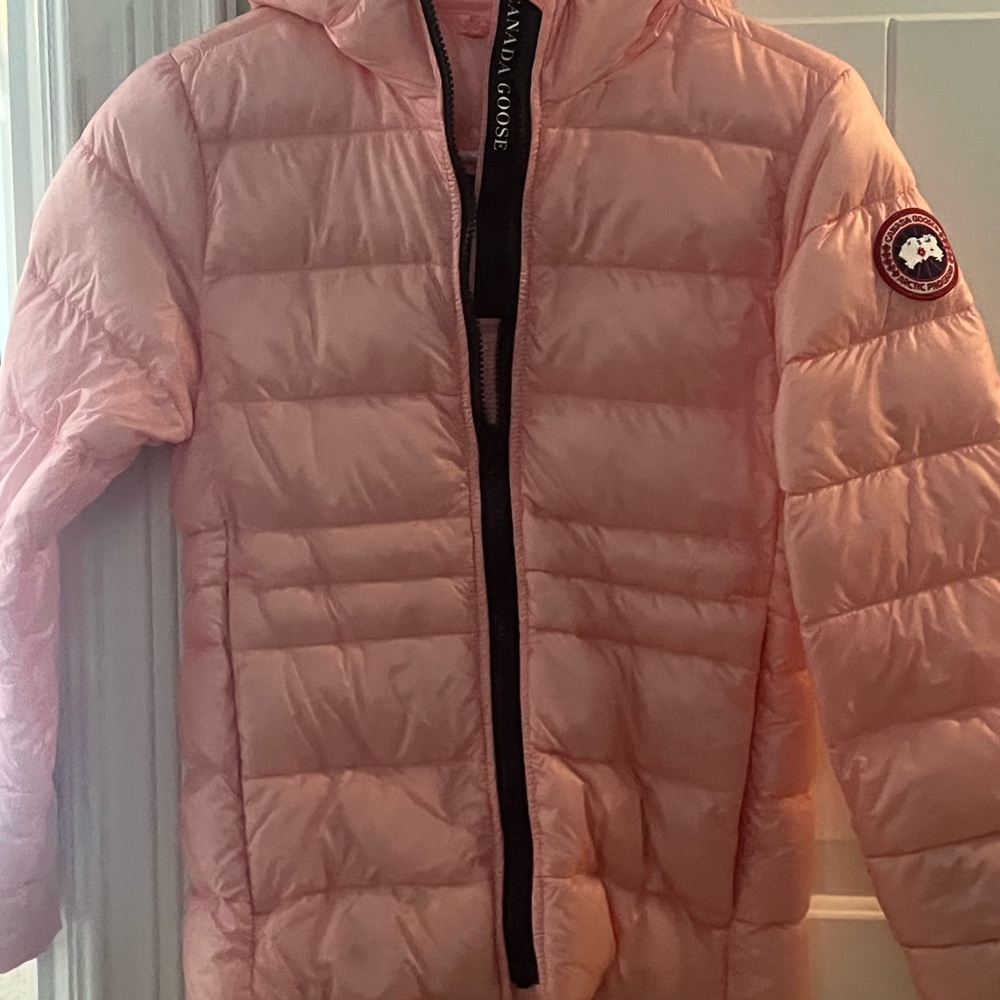 Ganda goose jacket fo gril size 12 pink